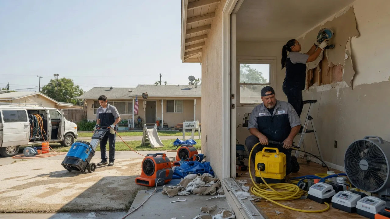 Water Damage Restoration in Hooks, TX near me